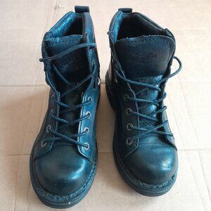 Vintage Harley-Davidson 84078 Women’s Black Leather Boots Size 6 Men 4.5